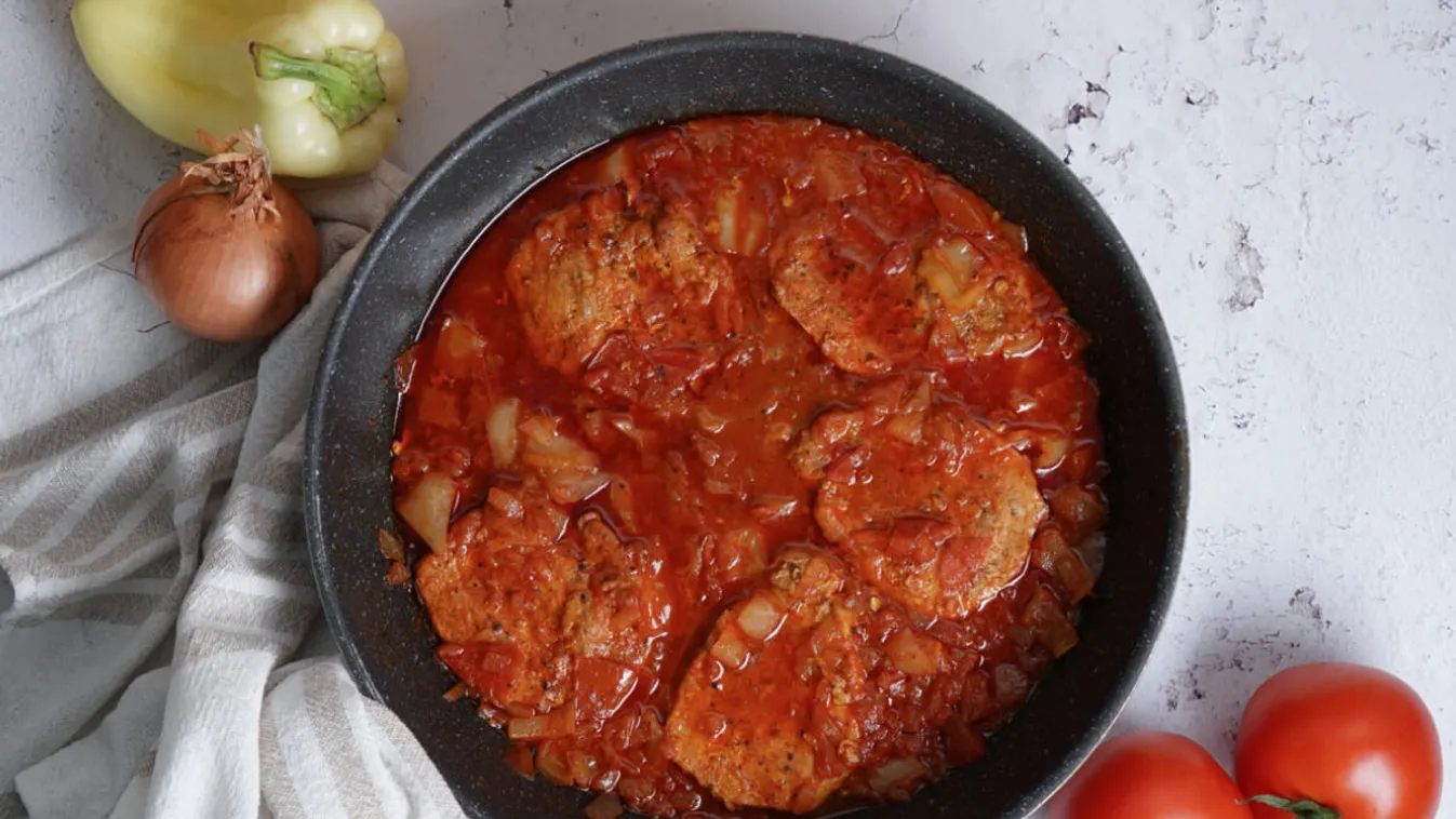 Lecsós szelet recept