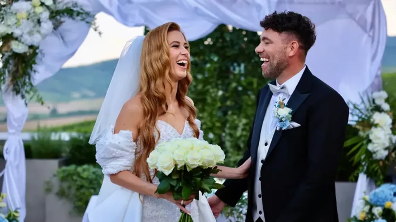 Íme az első fotók Krausz Gábor és Mikes Anna titkos esküvőjéről!