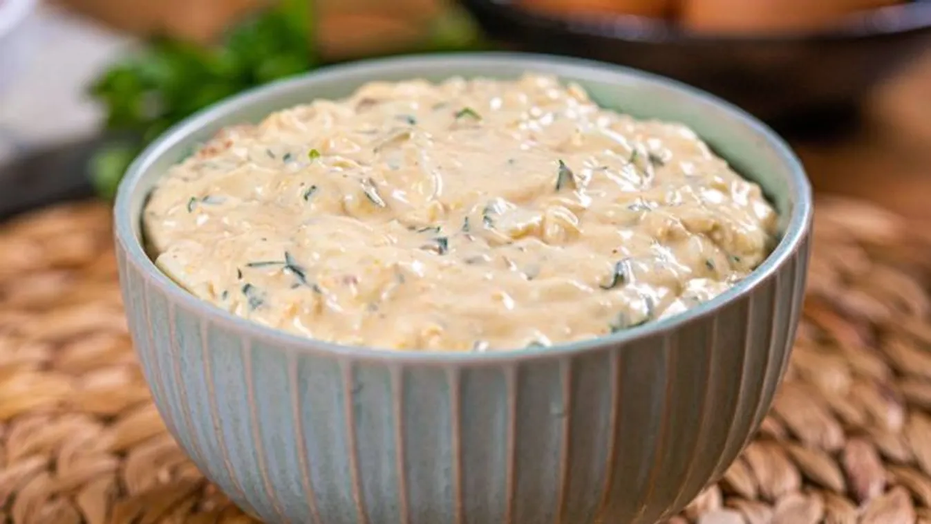 Baconös tojáskrém