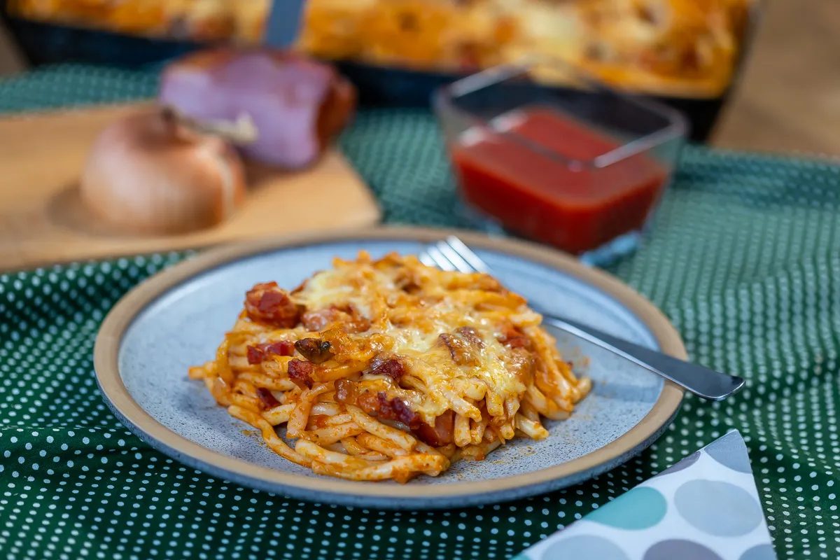 Milánói makaróni csőben sütve