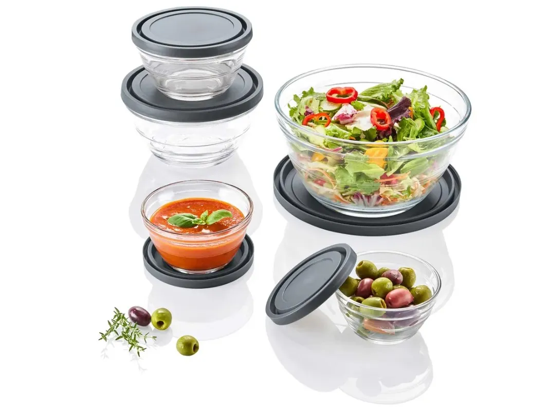 A Lidlben kapható Silvercrest üvegtálkészlet minden konyhába kötelező darab!