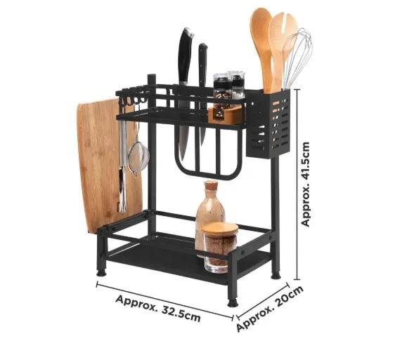 A Lidlben kapható Livarno fémpolccal mindig rendezett lesz a konyha