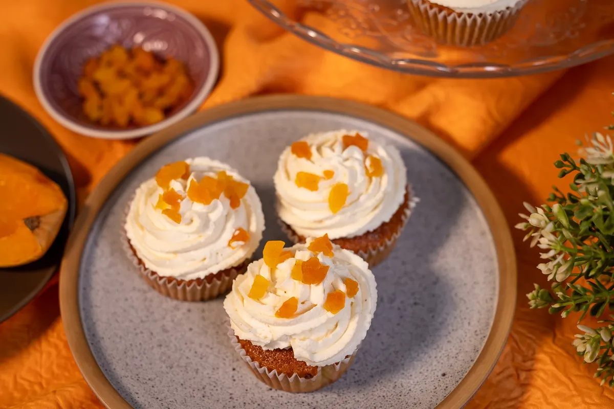 Sütőtökös cupcake