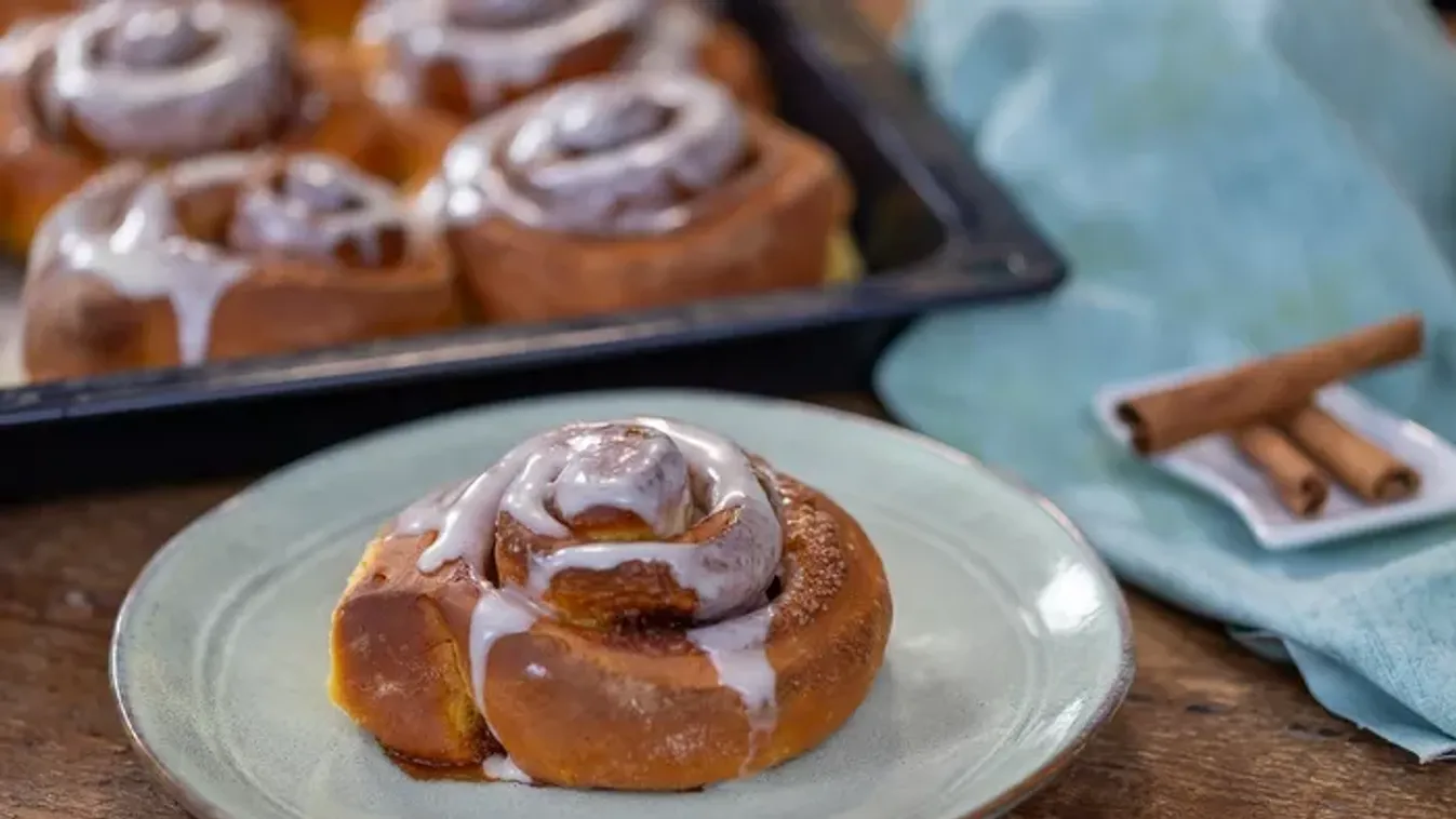 Sütőtökös-fahéjas csiga recept