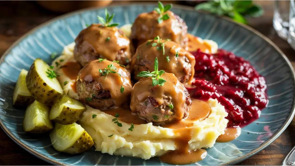 A svéd fasírt: a köttbullar, azaz a húsgolyó