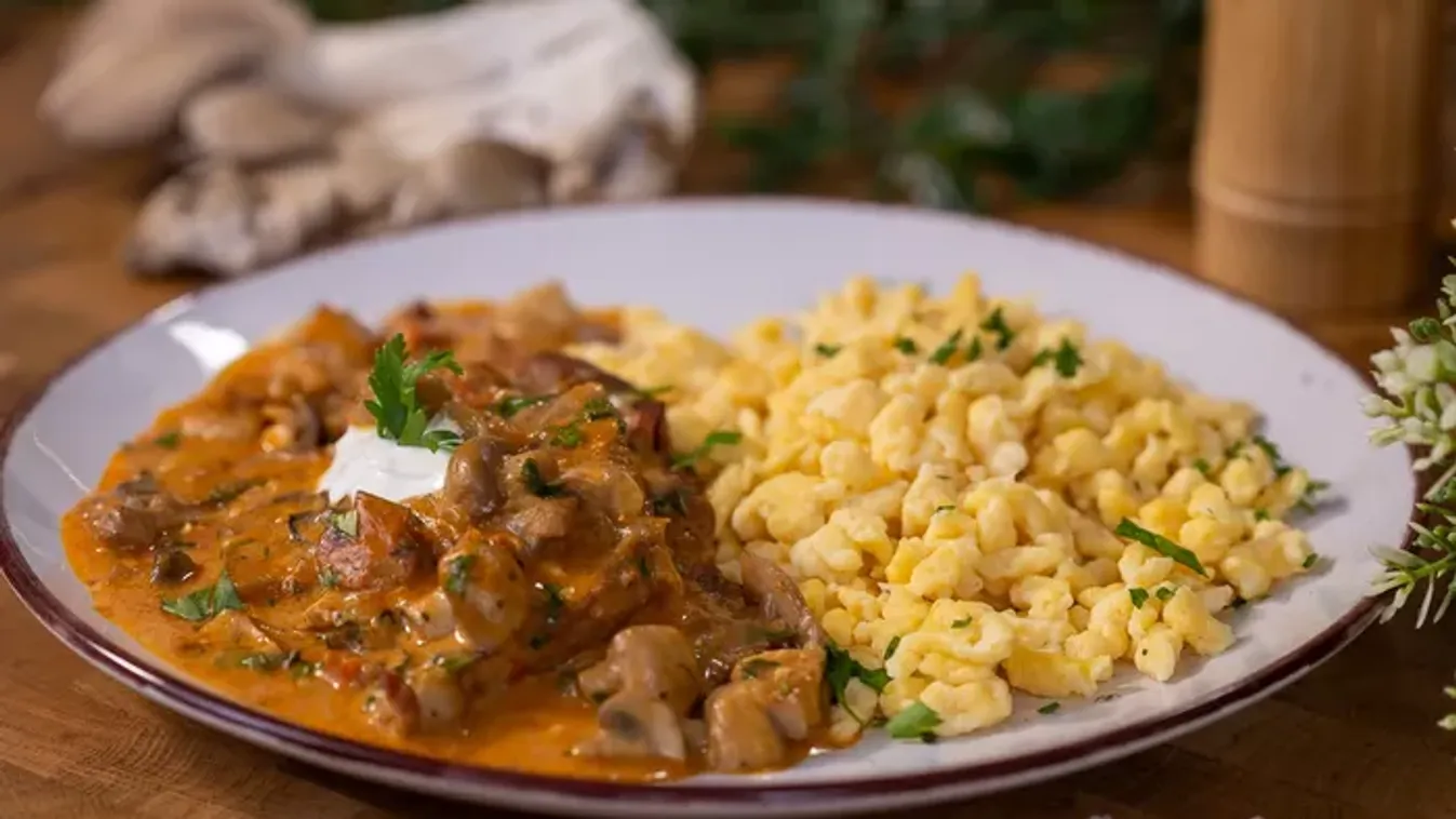 Bakonyi sertésszelet