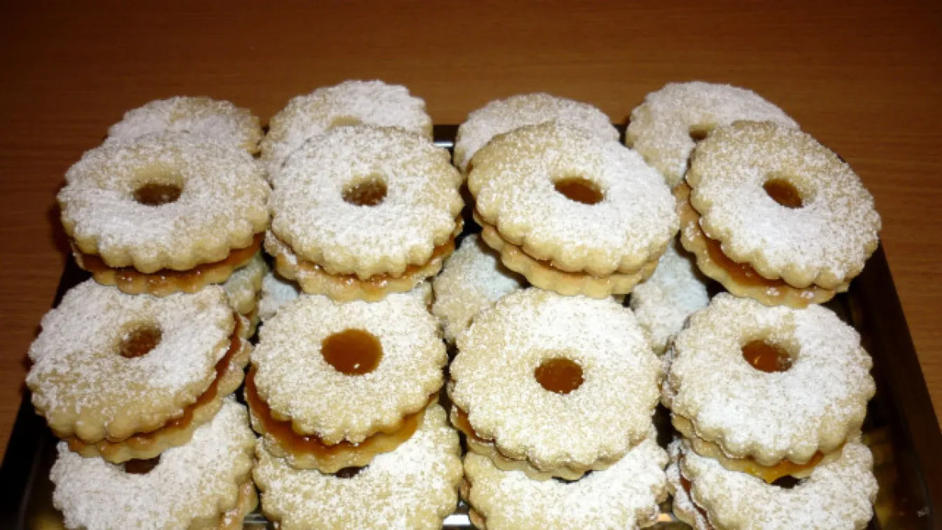 Házi lekváros linzer recept