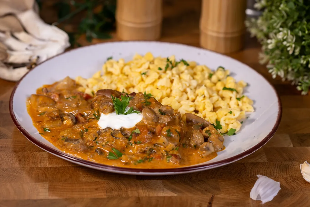 Bakonyi sertésszelet