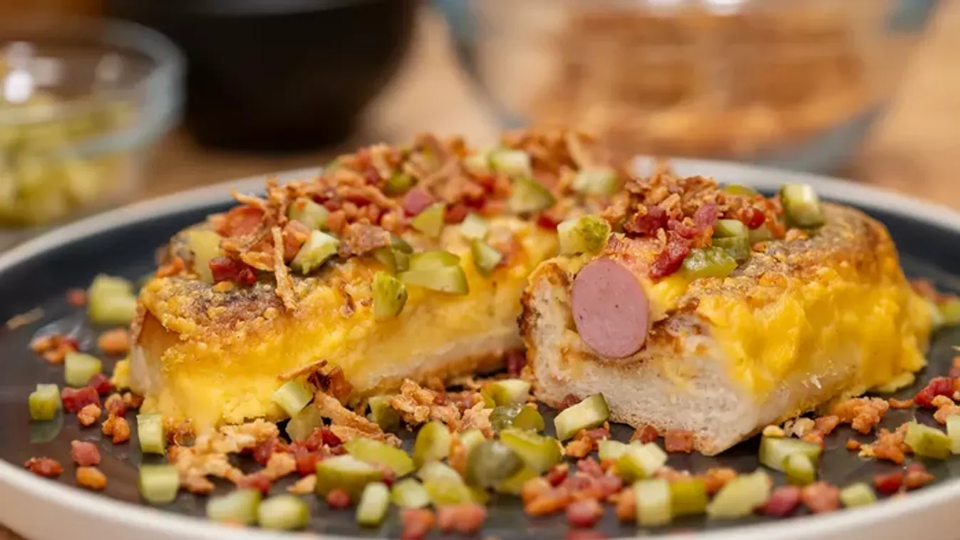Street food nem csak gyerekeknek: sütőben sült hot dog