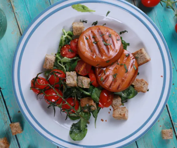 grillezett füstölt sajt