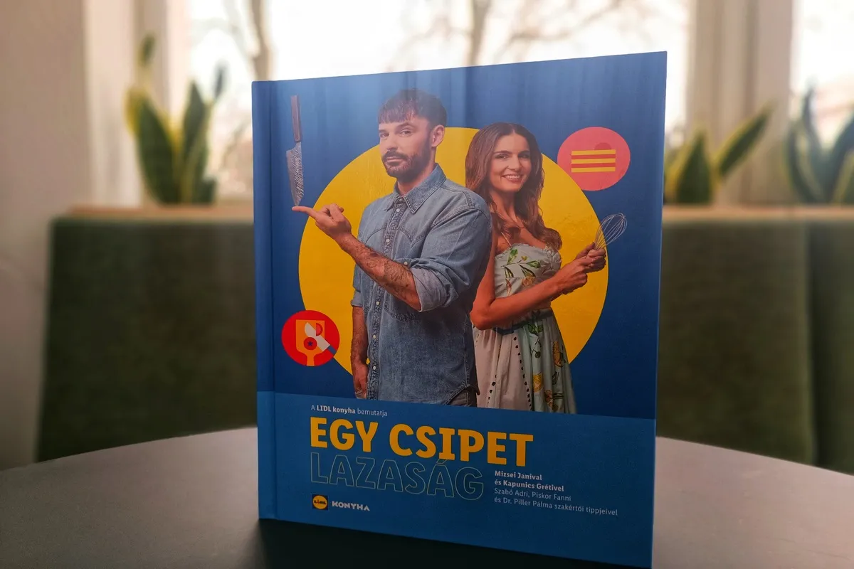 A Lidl bemutatta 2025-ös szakácskönyvét Egy csipet lazaság címmel