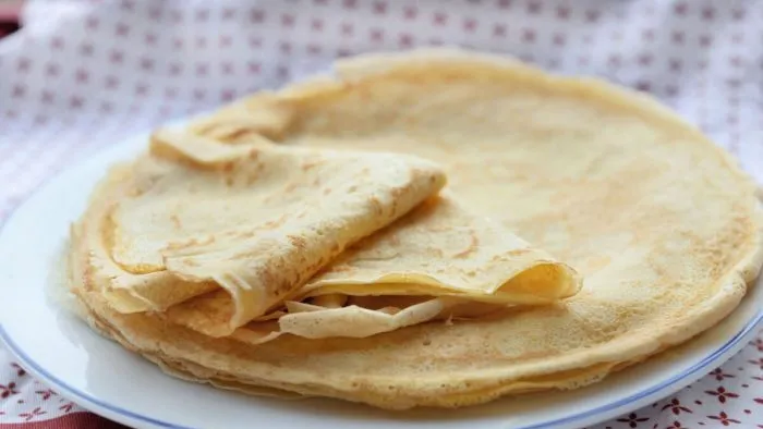 Palacsinta tej nélkül