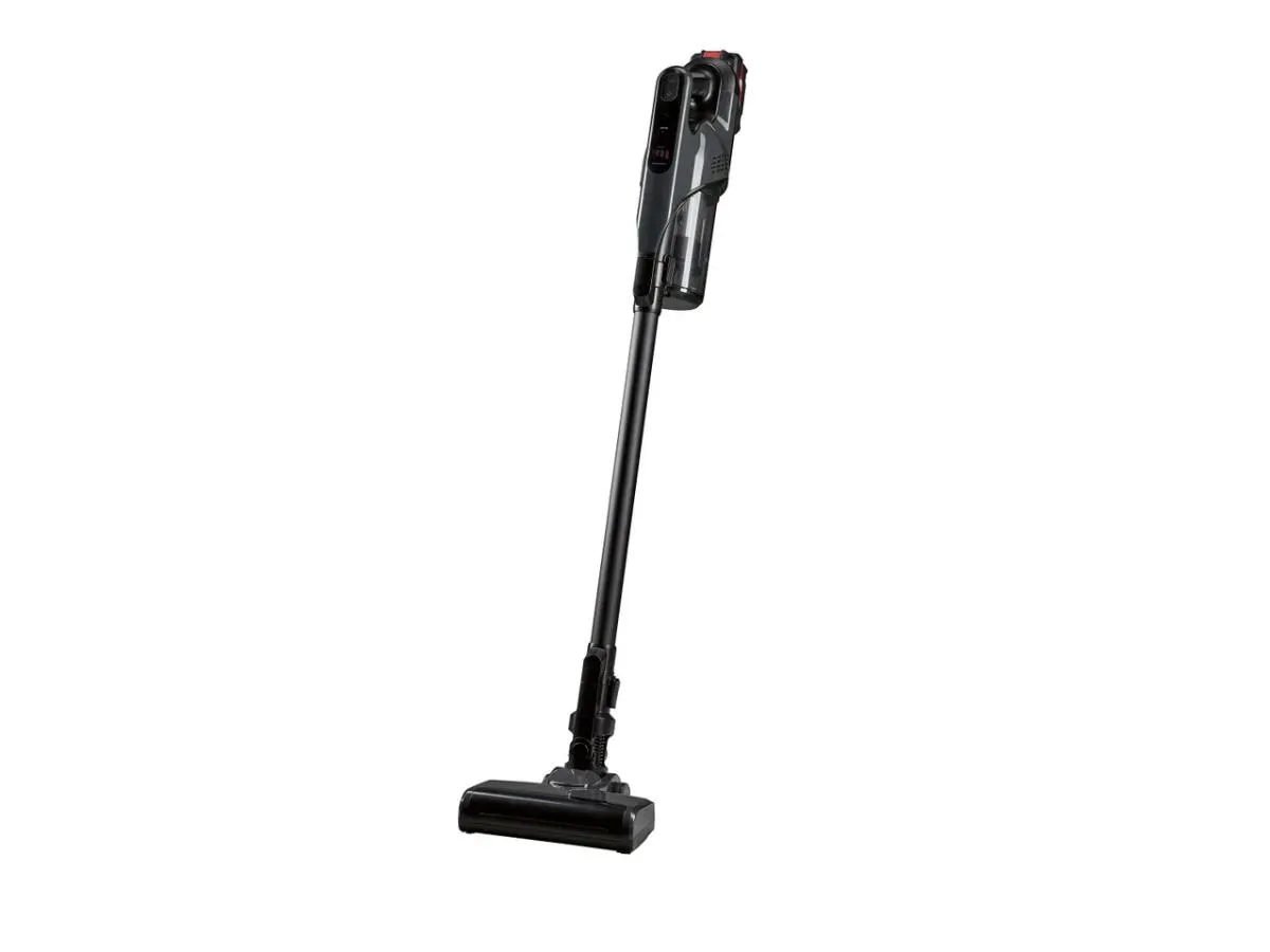 Silvercrest® 2 az 1-ben akkus ciklonporszívó áll a képen