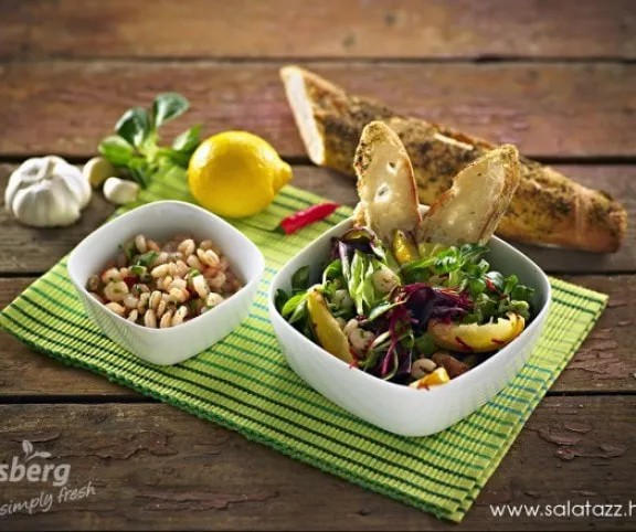 Sült citromos öntet csilis garnélával