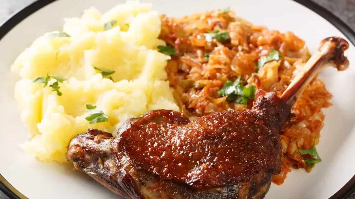 Sült libacomb recept