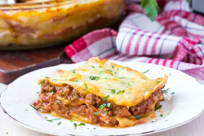 Klasszikus húsos lasagne (al forno) recept