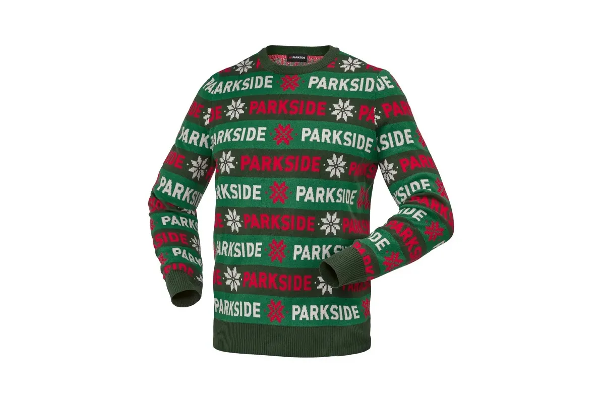 Parkside mintával is kapható karácsonyi csúnya pulcsi a Lidlben