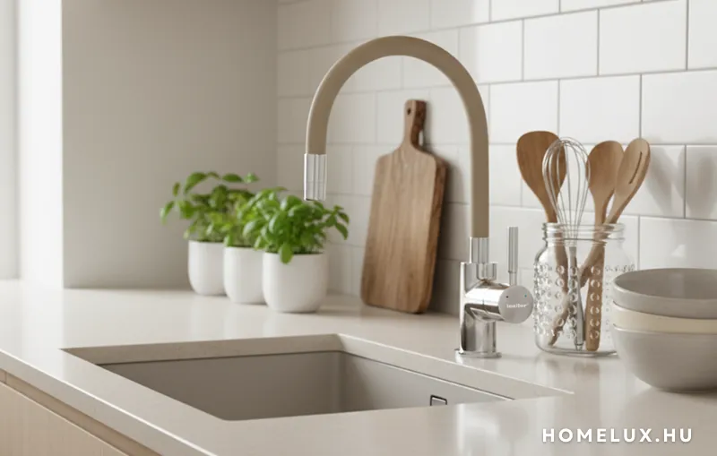 A Homelux szakértője segít eligazodni a legújabb trendekben, és elárulja, hogyan válasszunk csaptelepet, ami nemcsak praktikus, de a konyha dísze is