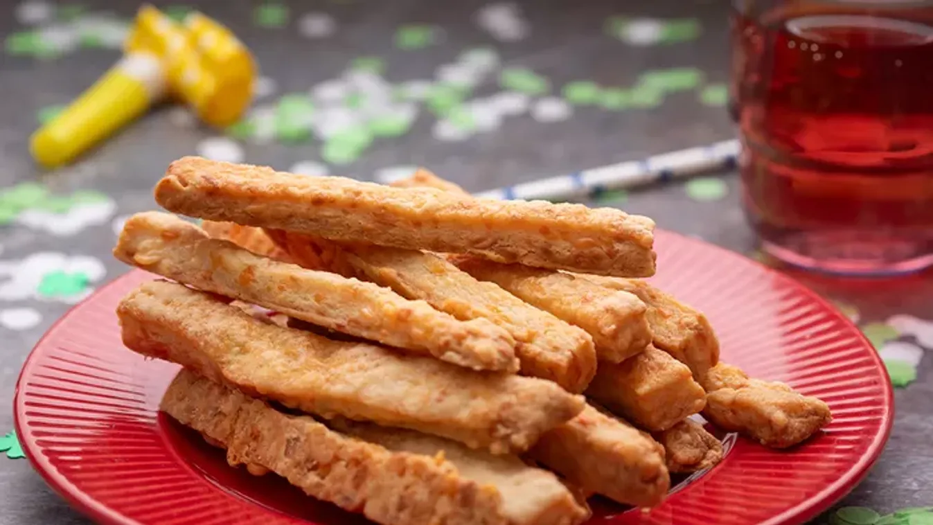 Extra ropogós sajtos rúd recept