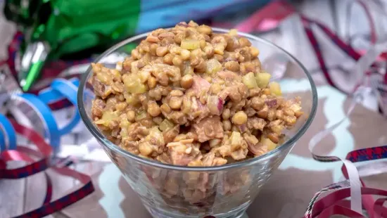 9 lencsés étel, ami biztosan bőséget hoz az új évben!