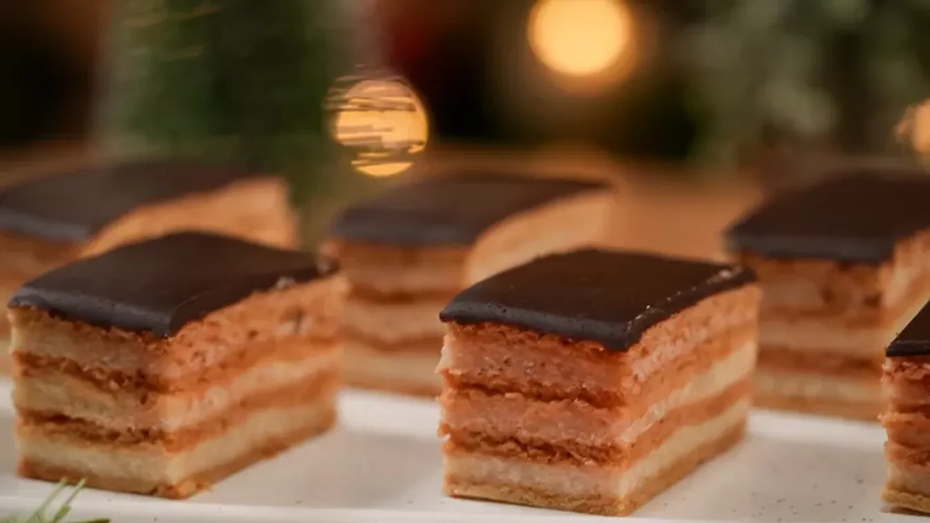 Mézeskalács szelet recept