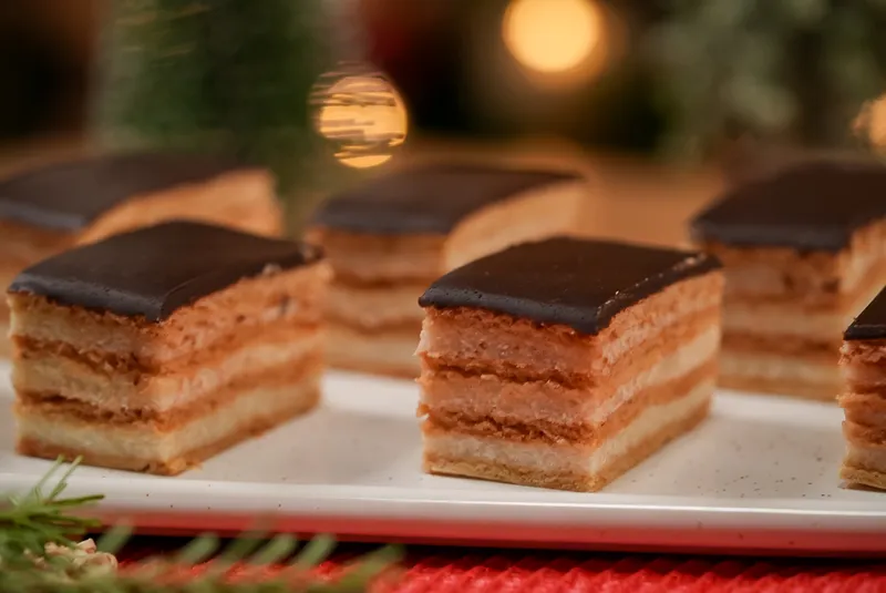 Mézeskalács szelet