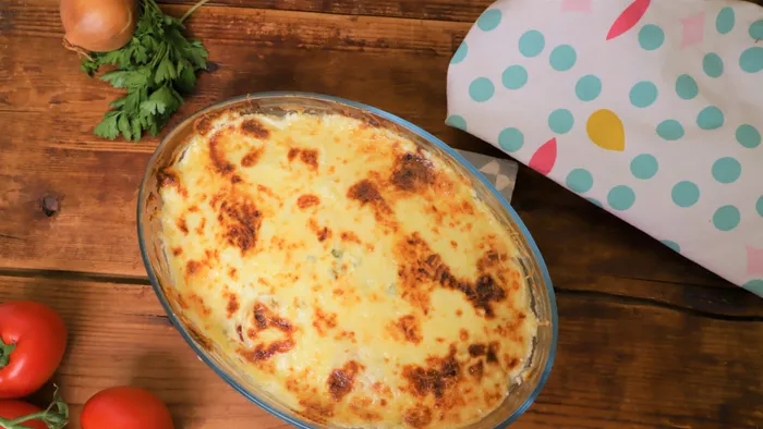 Rakott borzas csirkemell