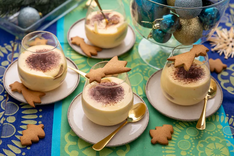 Mézeskalács tiramisu pohárban