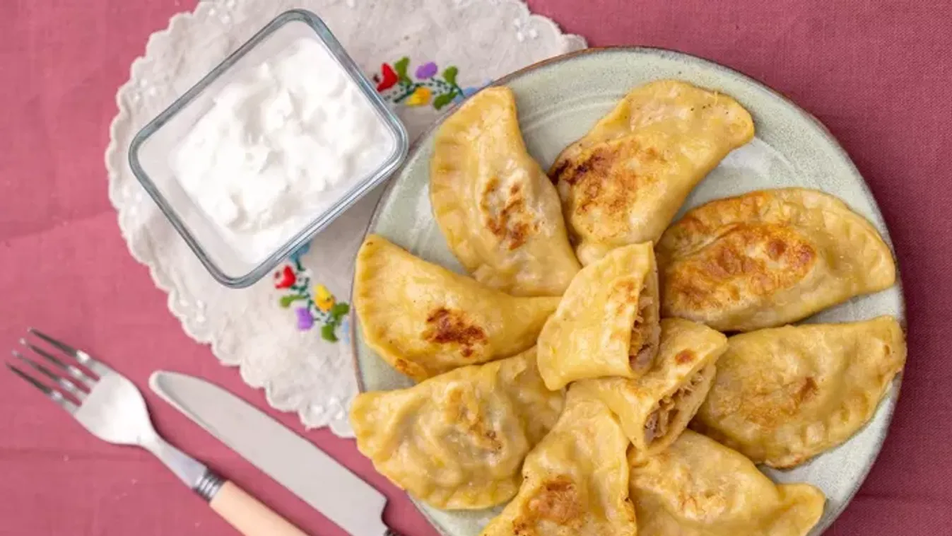 Pierogi maradék töltött káposztából