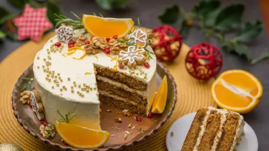 Ha csak egy ünnepi süti készül, ez legyen az: narancsos mézeskalácstorta