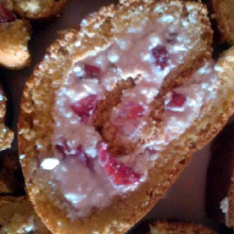 Epres-túrós piskótatekercs diétásan