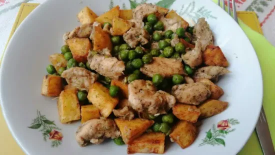 Mit főzzek ma? Szuper menü, ha van otthon csirkemell és borsó