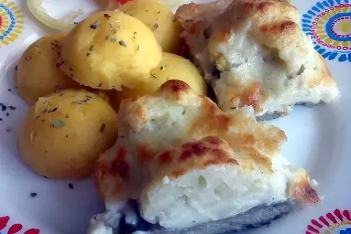 Fokhagymás Dubarry szelet recept