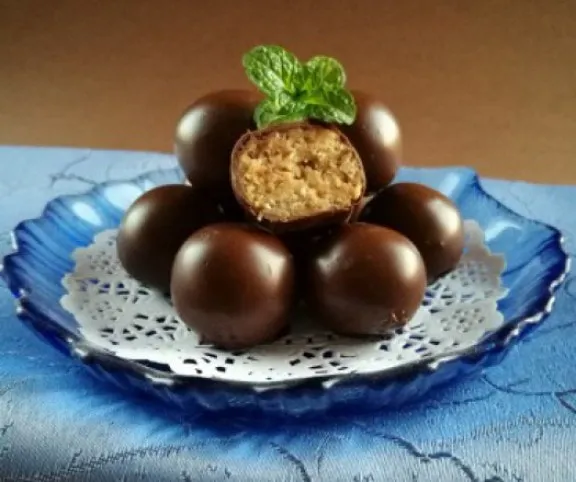 Zserbógolyó sütés nélkül