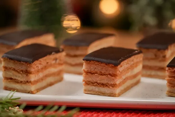 Mézeskalács szelet