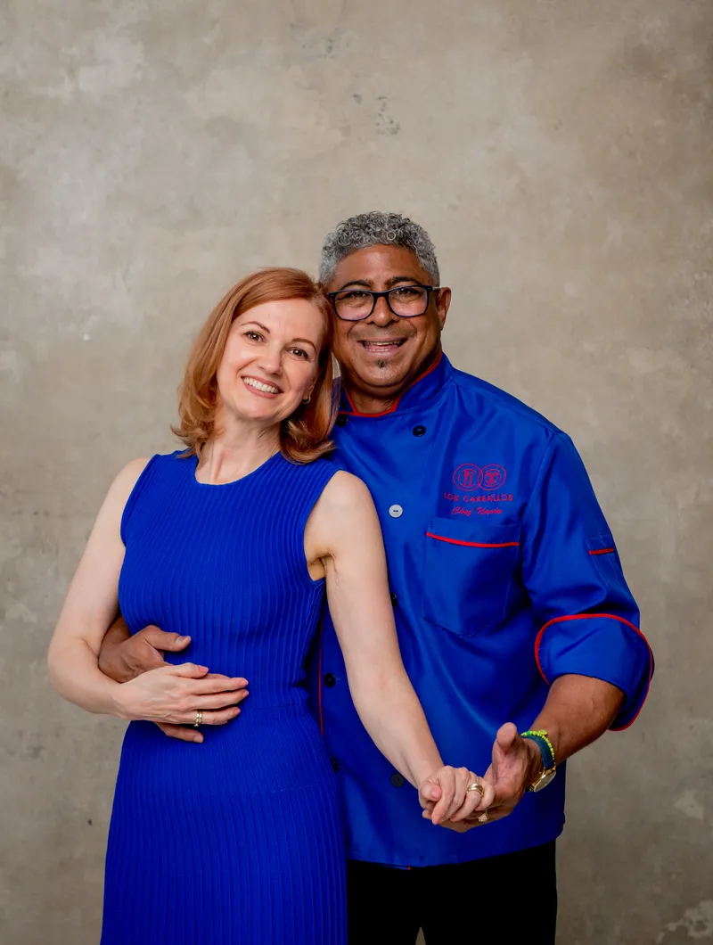 Szilvi és Nacho Carballo