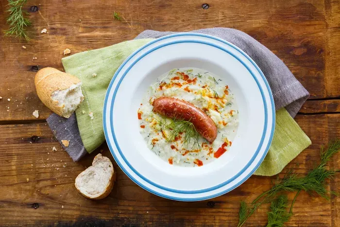 Kapros tökfőzelék rántás nélkül  recept