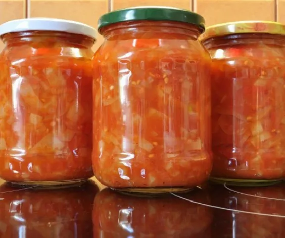 Lecsó befőtt télire