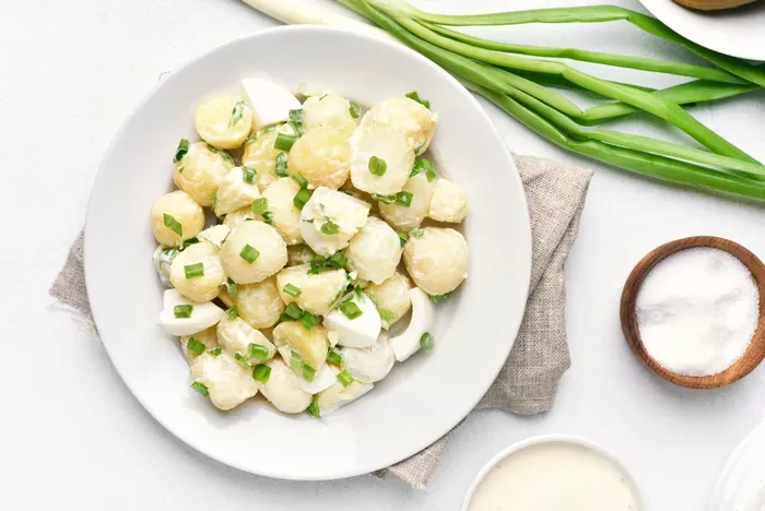 Tojásos-majonézes krumplisaláta