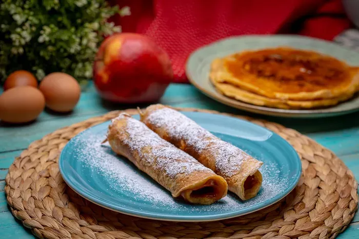 Almás kelt palacsinta receptje