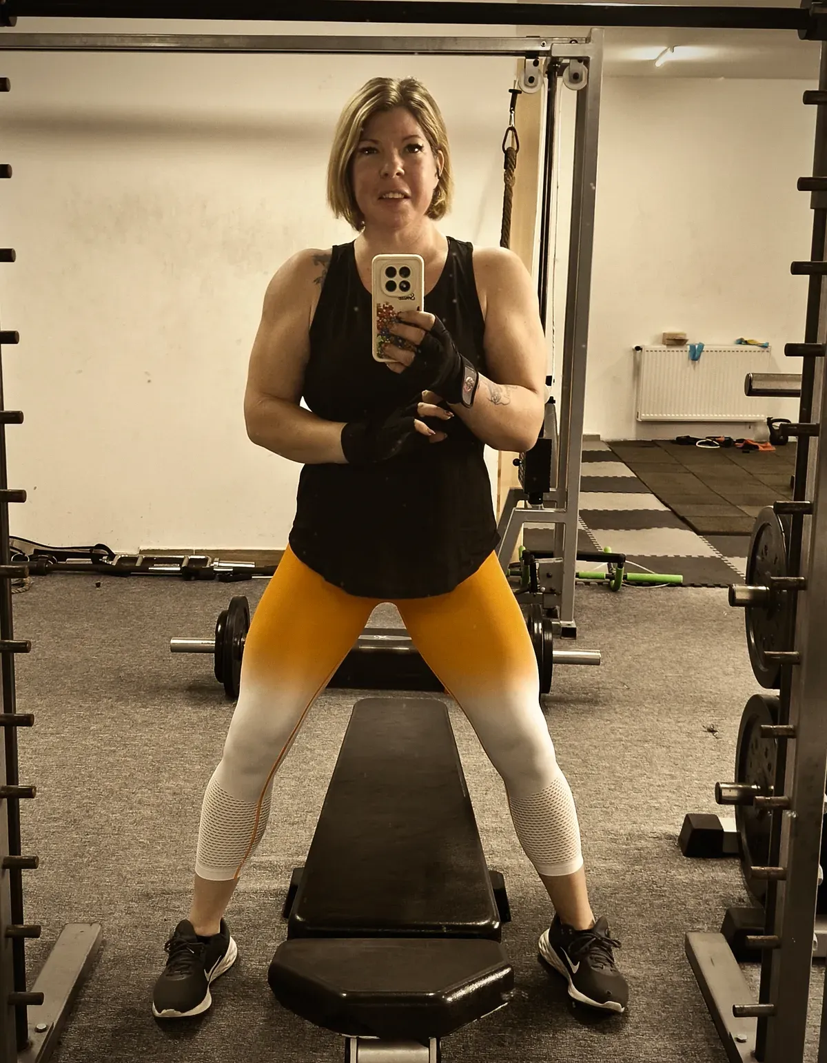 Helga ma már csoportos edzéseket tart