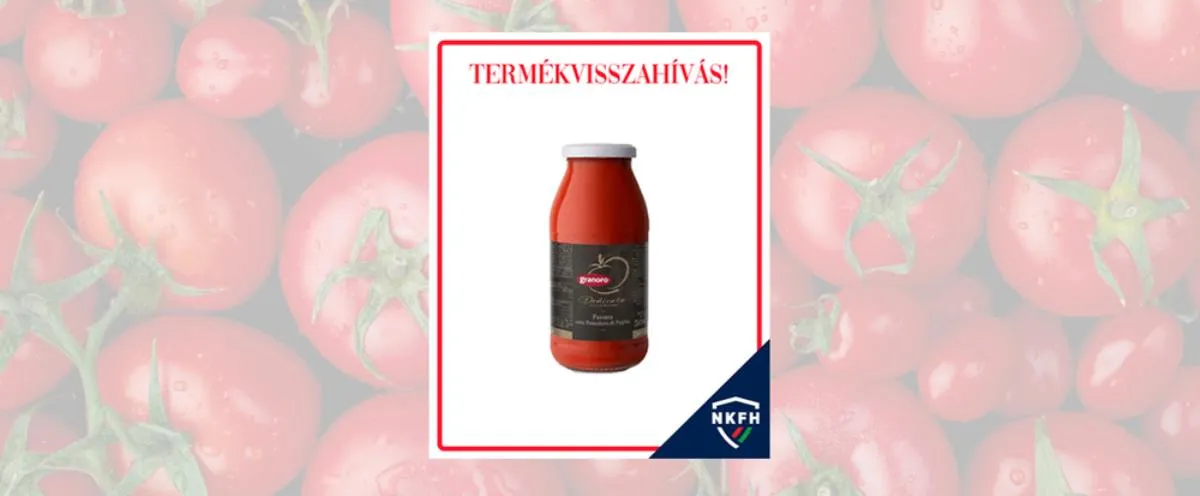 Üveg paradicsomszósz, Granoro Dedicato passata di pomodoro