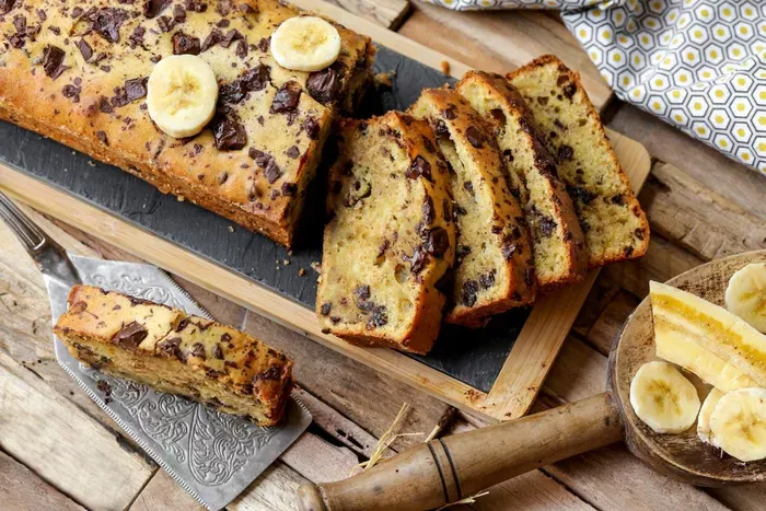 Csokis banánkenyér recept