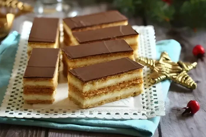 Karamellás-grízes krémes