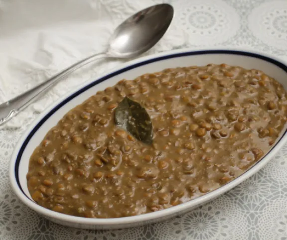 Újévi lencsefőzelék