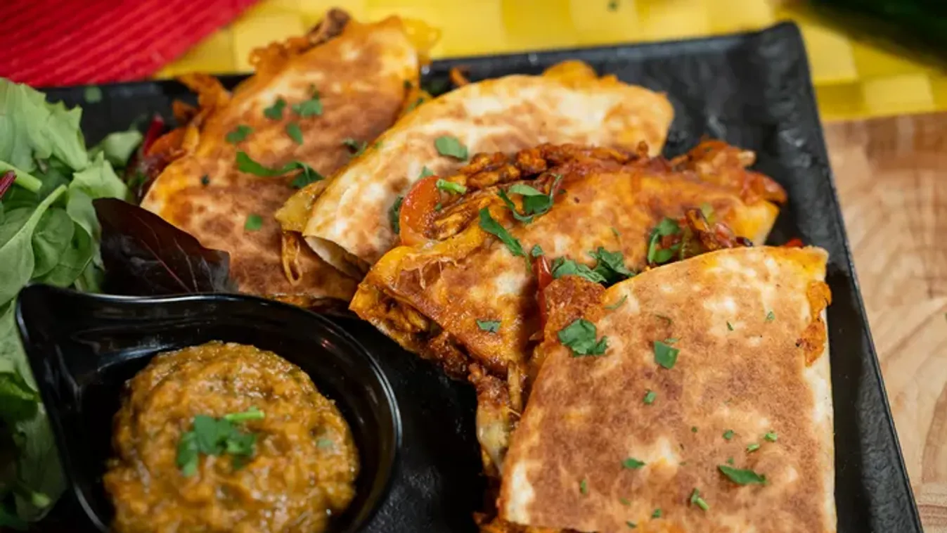 Csirkés quesadilla recept