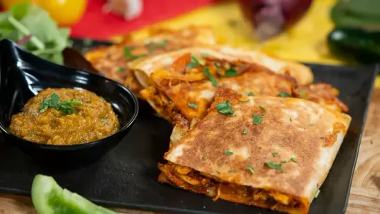 Így készül a legjobb csirkés quesadilla