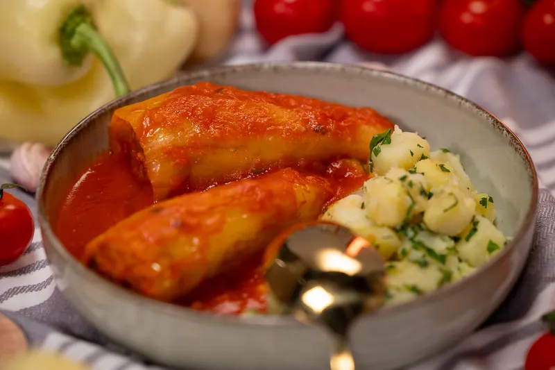 Retro töltött paprika