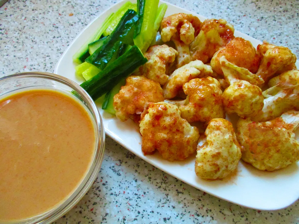 Chilis rántott karfiol recept