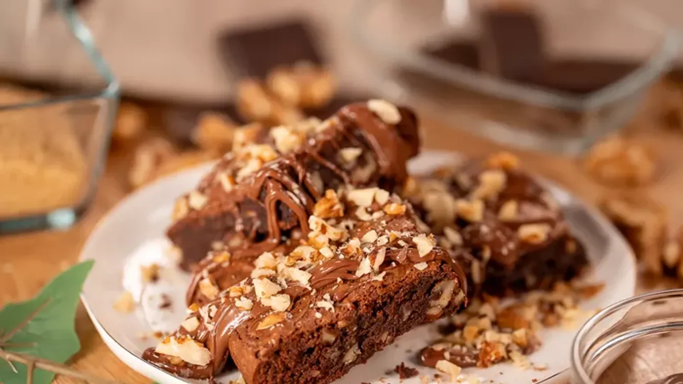 Nutellás brownie recept